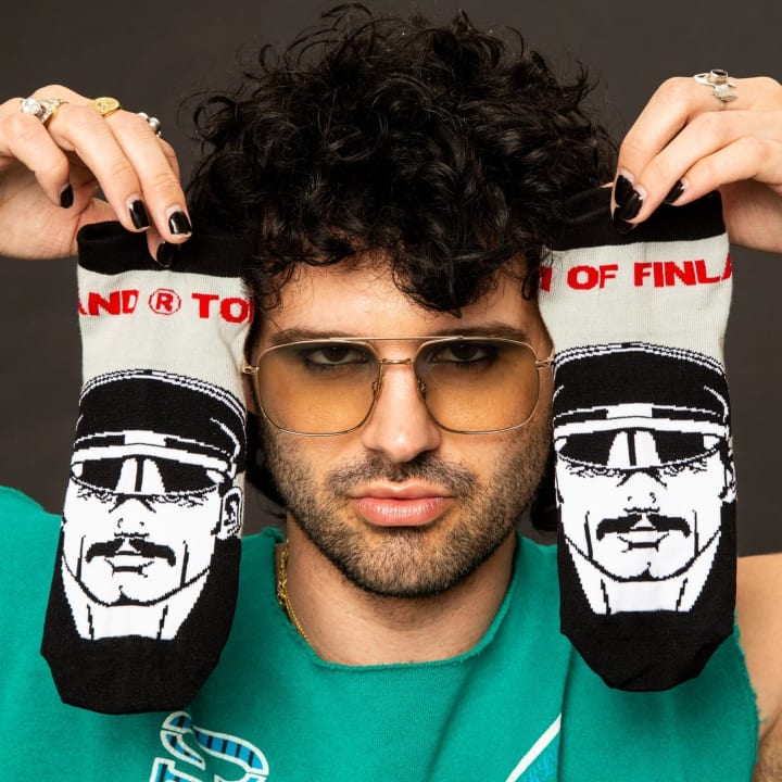 Tom Of Finland Ankle Socks | Low Rise Socks | Quarter Socks | Unisex