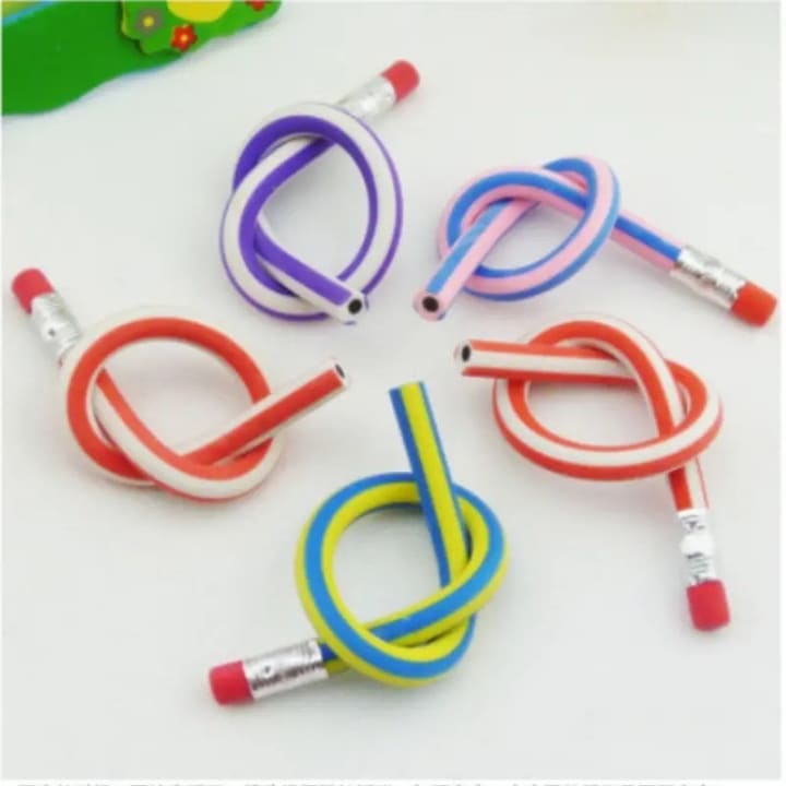 6 pc. Creative Bendable Pencils