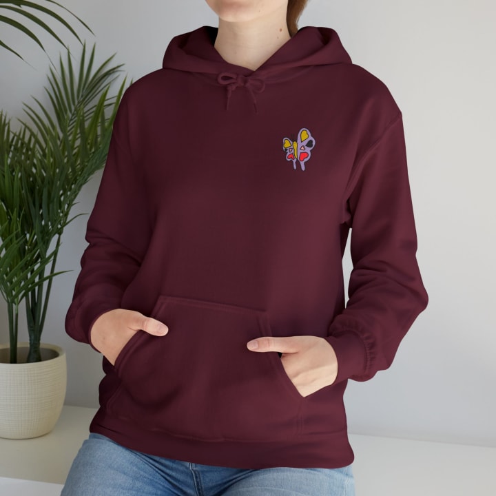 70's Baby Retro Unisex Heavy Blend™ Hooded Sweatshirt Sizes S-5XL