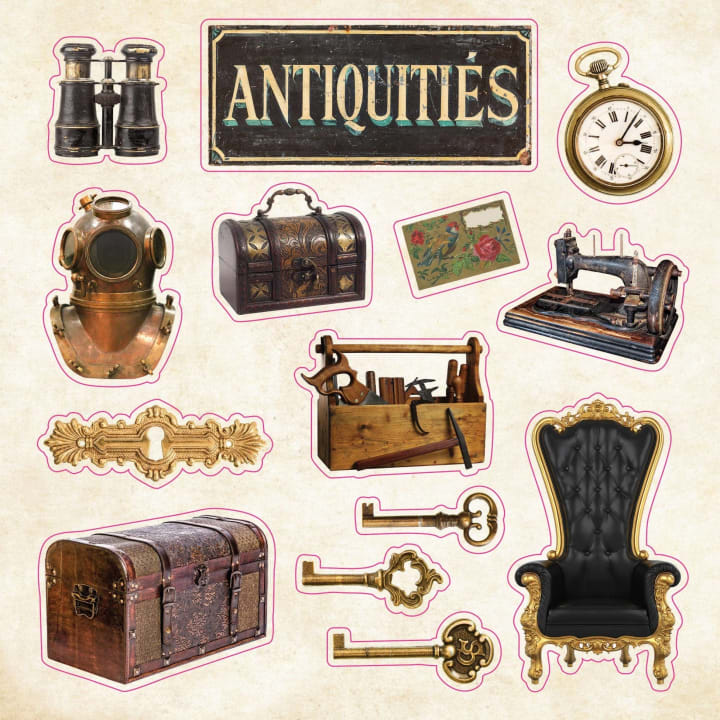 The Sticker Book of Curiosities | An Eclectic Compendium of Vintage Stickers | Over 750 Decals