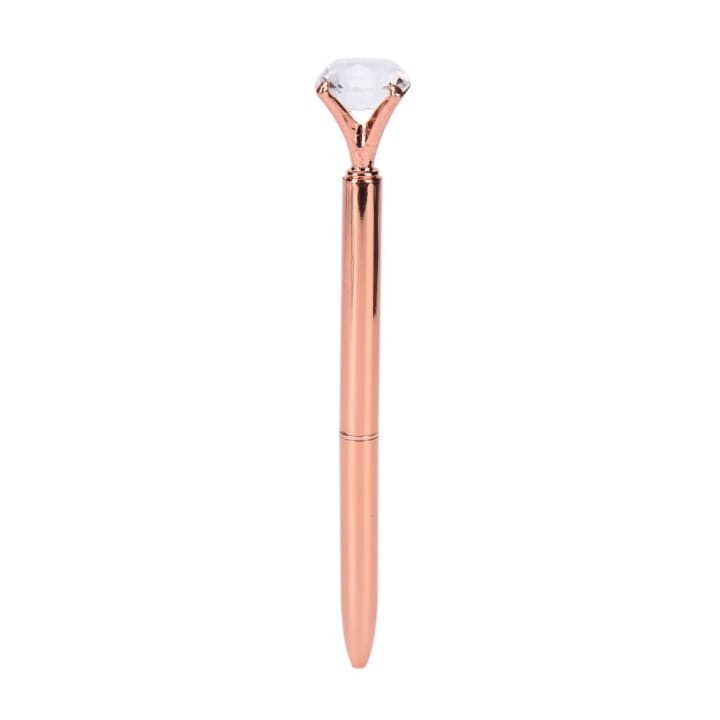 Glam Diamond Pen in Rose Gold, Gold, or Silver