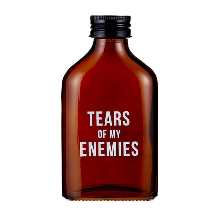 Tears Of My Enemies Amber Mini Flask