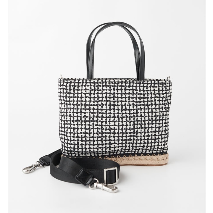 The Rosa Nylon Mini Tote - Batik