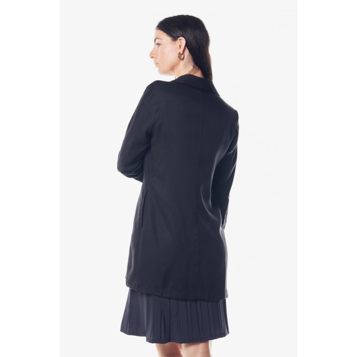 The Grace Long Blazer Dress in Black