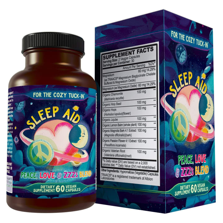 Sleep Aid - Peace, Love, and ZZZ's | Cozy Tuck-In Formula