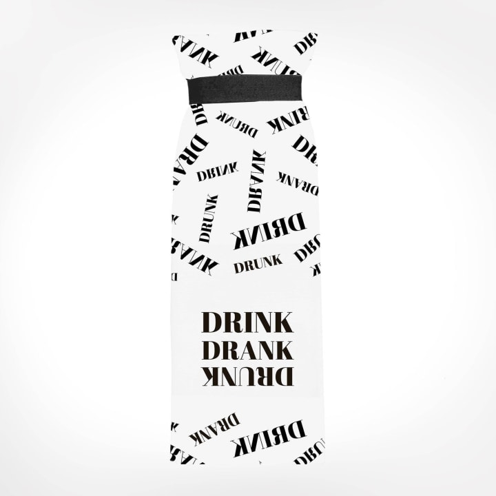 Drink Drank Drunk Terry Cotton Dish Towel