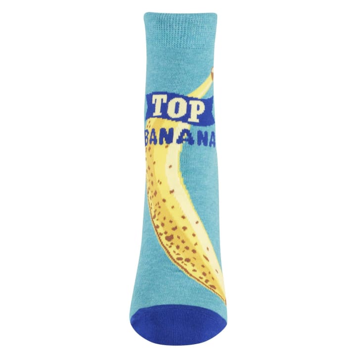 Top Banana Women's Ankle Socks in Blue | Cotton Footwear | BlueQ at GetBullish