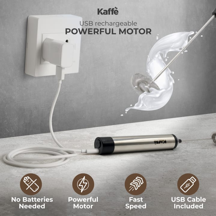 Handheld Milk Frother (USB Rechargeable), KF6022