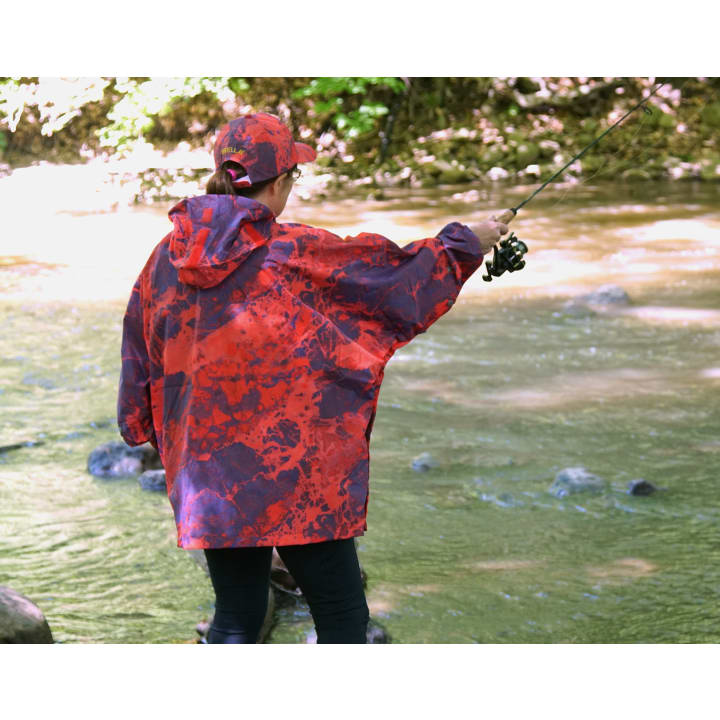 Brella 2015 Red Blue Unisex Rain Jacket