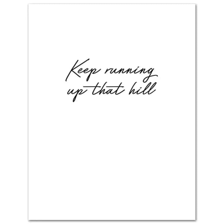 Happy Birthday Greeting Card | Kate Bush 5.5" x 4.25" Folded Card