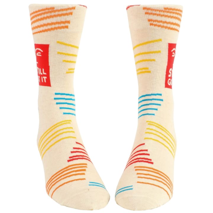 Still Got It Men's Crew Socks | BlueQ at GetBullish