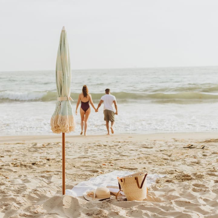 Summerland Beach Umbrella - Palm Beach