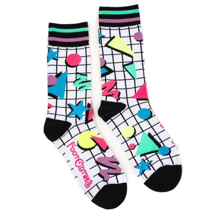 Totally 80s Tubular Crew Socks