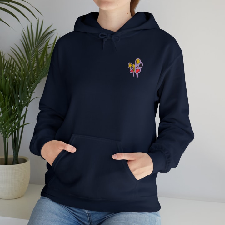 70's Baby Retro Unisex Heavy Blend™ Hooded Sweatshirt Sizes S-5XL