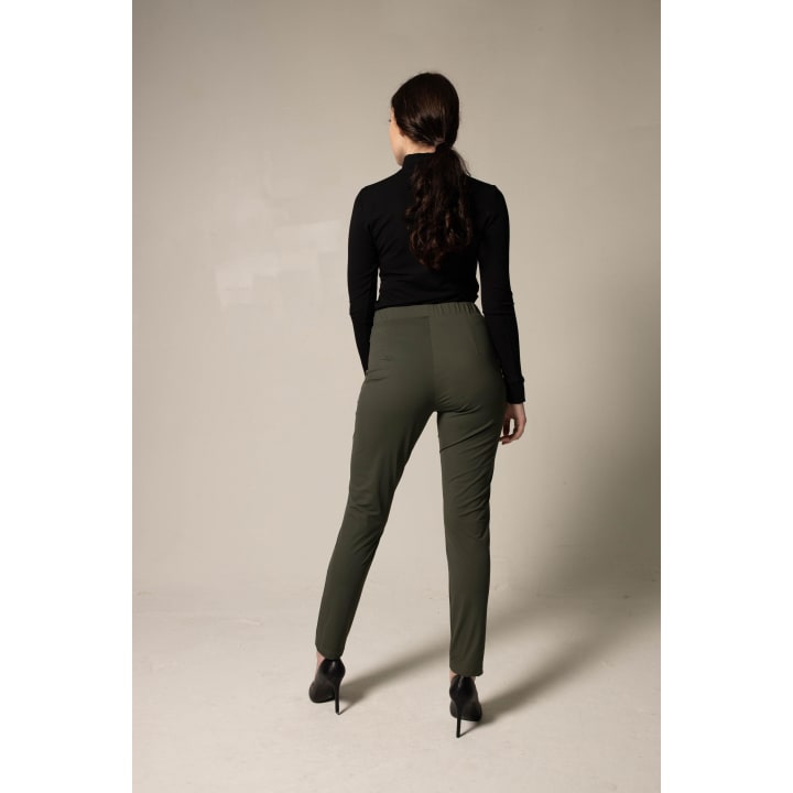 Olive Skinny Pants Women's Trousers