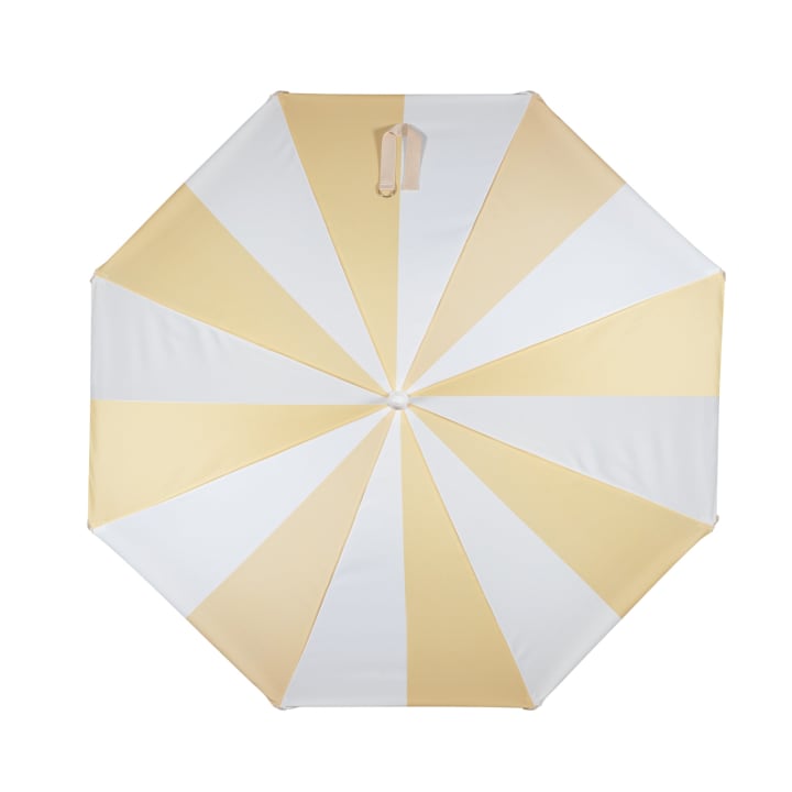 Summerland Beach Umbrella - Limoncello Stripe