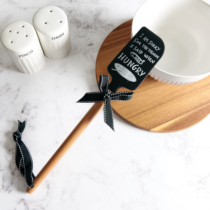 I Am Sorry For The Things I Said When I Was Hungry Spatula With A Wooden Handle