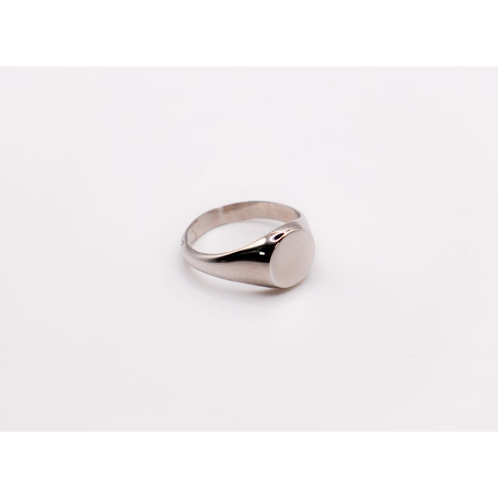 Italian Oval Silver Ring