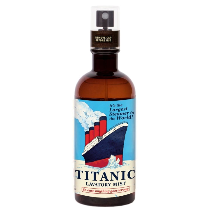 Titanic Lavatory Mist in Vetiver and Rose Scent | BlueQ at GetBullish