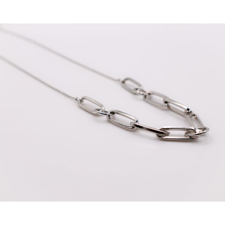 Silver Serenity Chain Necklace