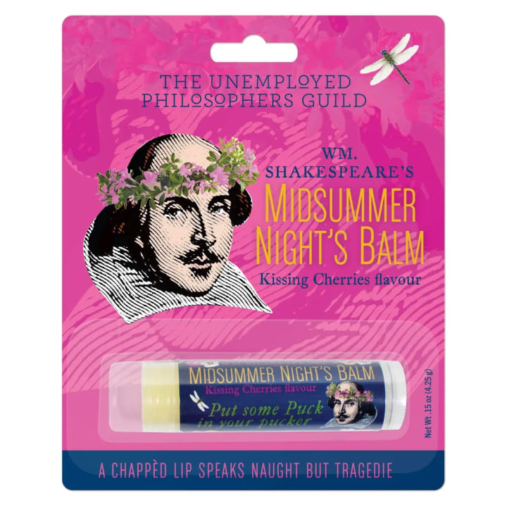 Shakespeare's Midsummer Night's Balm Kissing Cherries Flavor Lip Balm