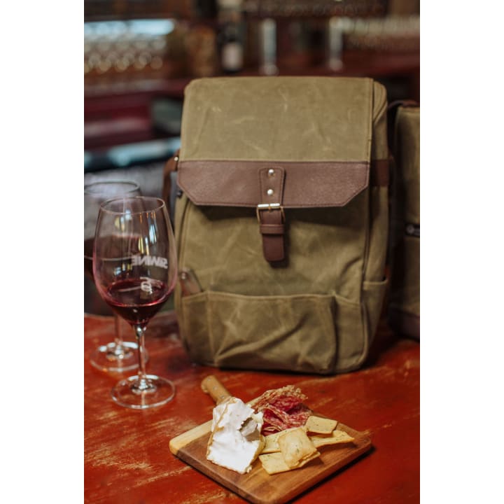 2 Bottle Insulated Wine & Cheese Cooler