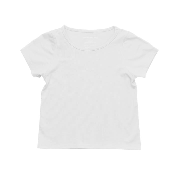 The Everday Sensory Friendly Tee - Color: Coconut, Size: 2T