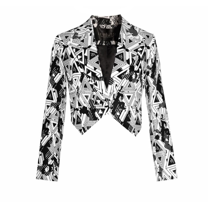 Amour Geometric Blazer