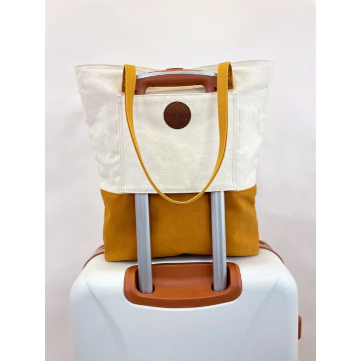 Stylish Tote Bag - Bliss Curry/Cream