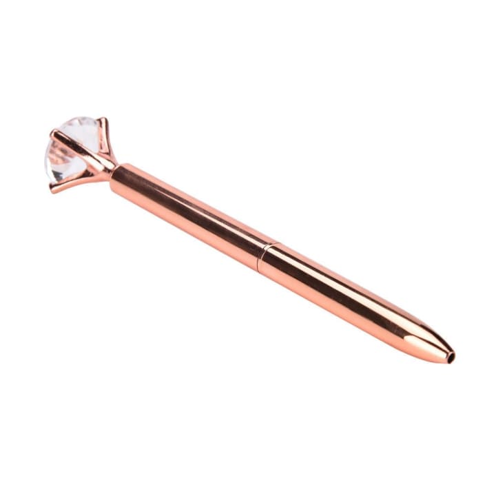 Glam Diamond Pen in Rose Gold, Gold, or Silver