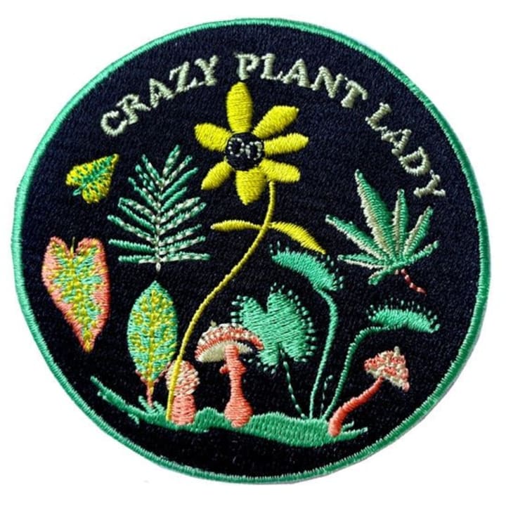 Crazy Plant Lady Patch