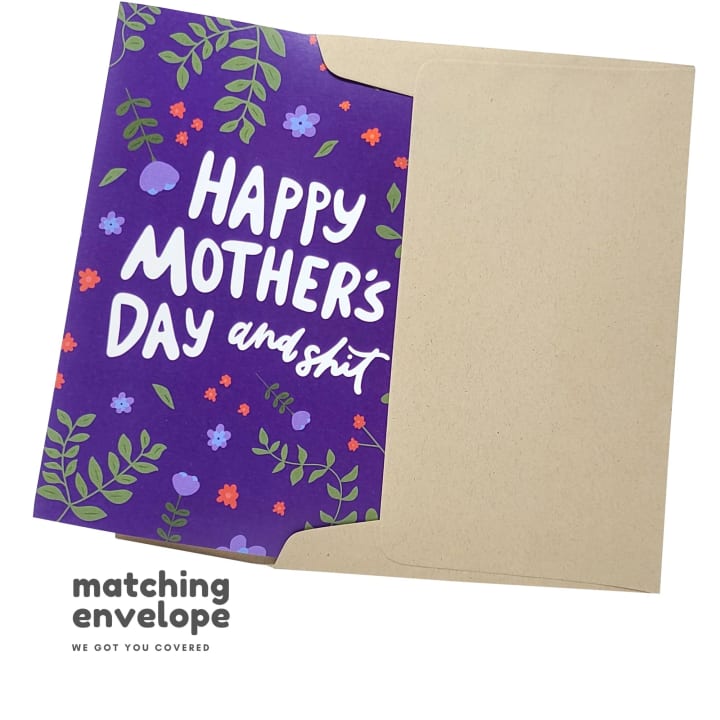 Happy Mother's Day And Shit Greeting Card