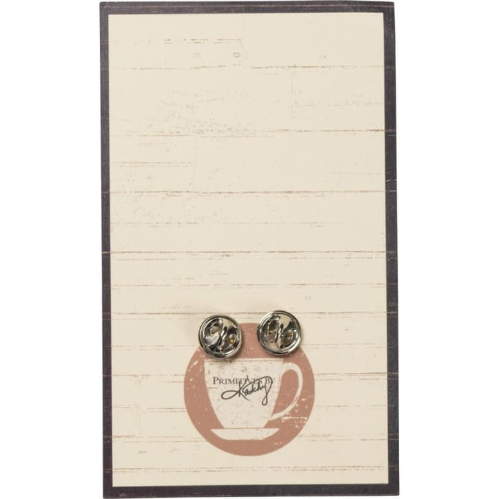 We Go Together Like Coffee And Donuts Enamel Pin