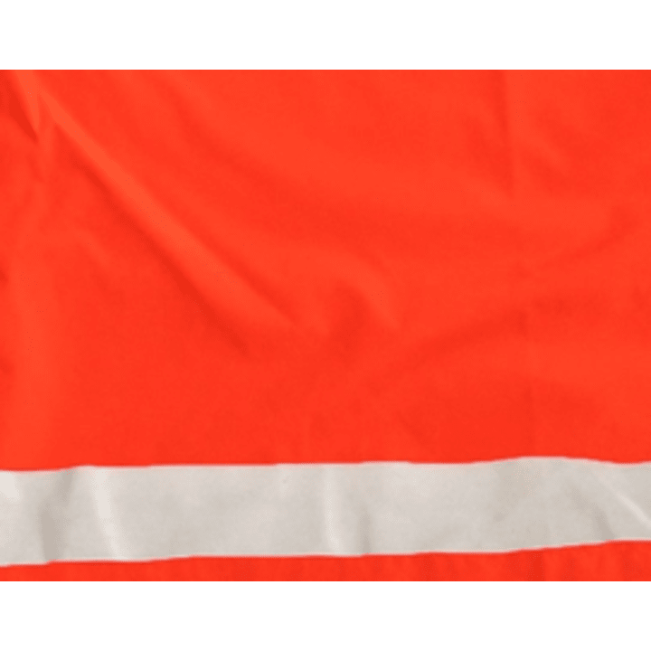 Brella 2020 Orange Unisex Hybrid Rain Jacket w/ Reflective Strips
