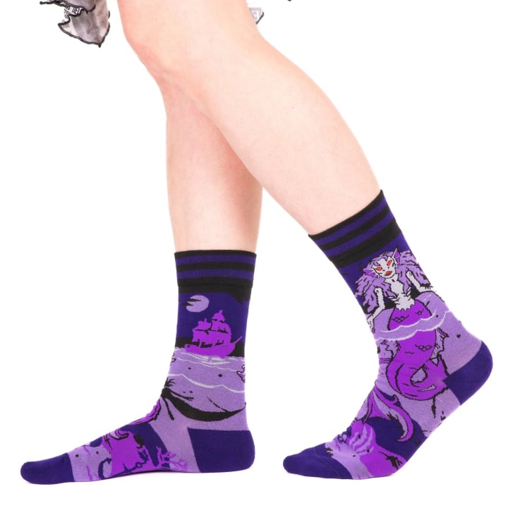 Death Siren Crew Socks