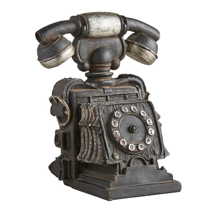 Vintage Phone Table Top Décor | Decorative Telephone Art