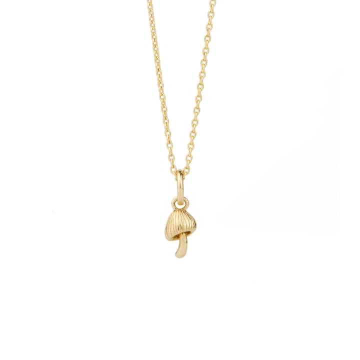 Mini Mushroom Charm Necklace