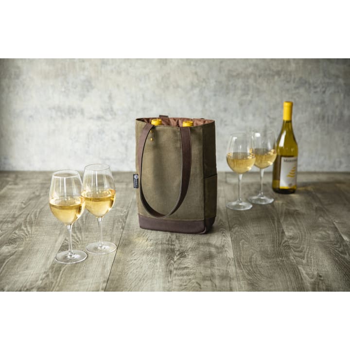 2 Bottle Insulated Wine Cooler Bag