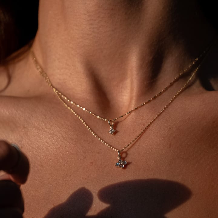 Sunrise Charm Necklace