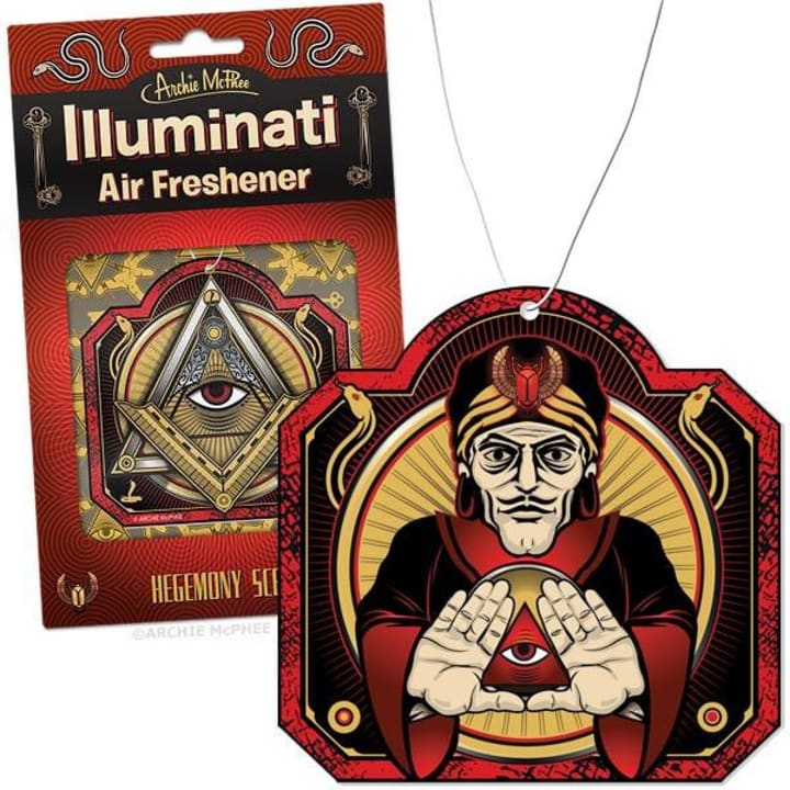 Illuminati Air Freshener in Hegemony Scent