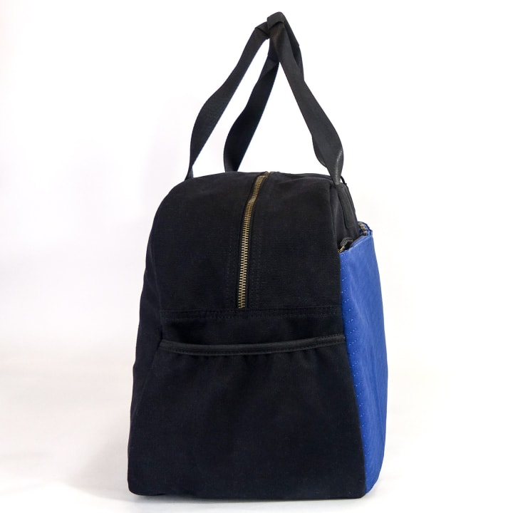 Getaway Duffel Bag - Eternal Optimist Cobalt Blue