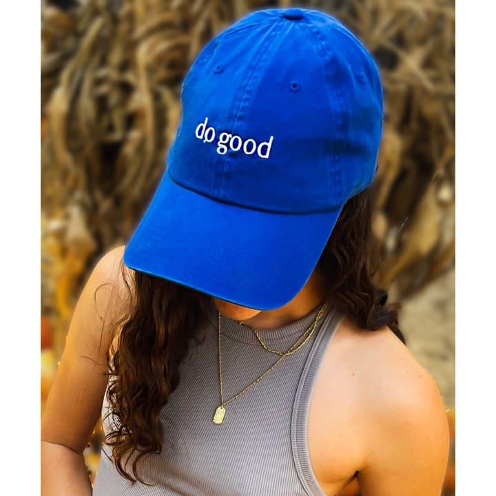 Classic Baseball Hat - Eternal Optimist Cobalt Blue