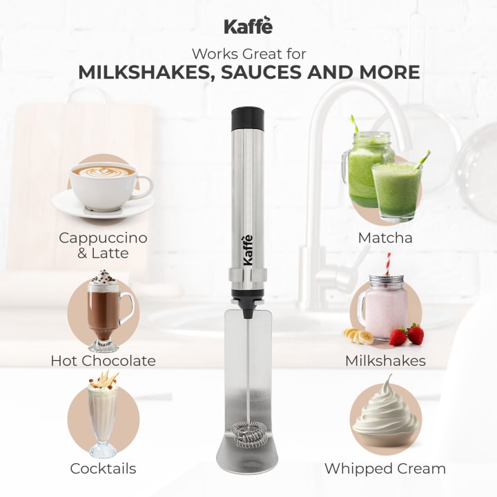 Handheld Milk Frother (USB Rechargeable), KF6022