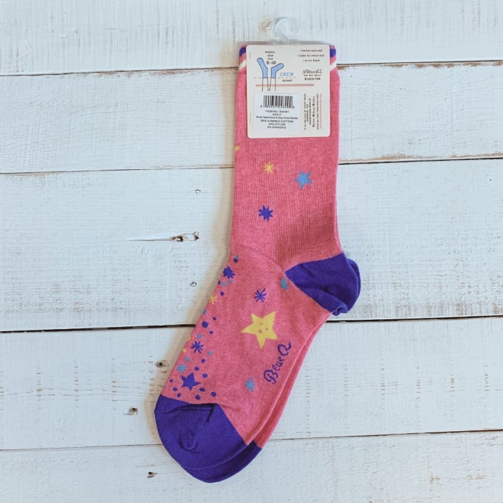 Fuck Yeah Kind Of Day Women's Crew Socks | BlueQ at GetBullish