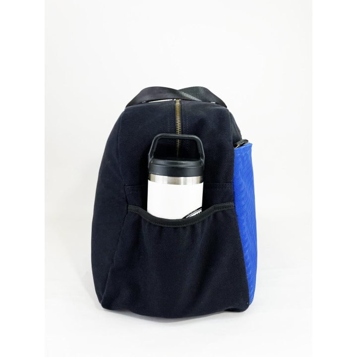 Getaway Duffel Bag - Eternal Optimist Cobalt Blue