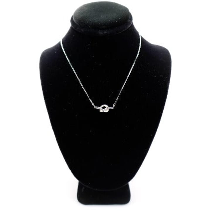 Eternal Knot Silver Necklace