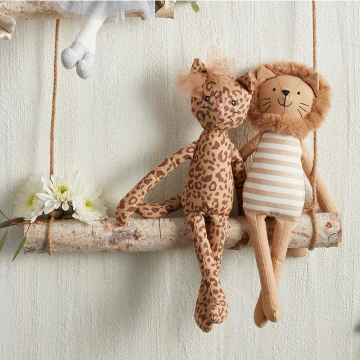 Cheetah Doll | Baby Toddler Toy | 12.75"