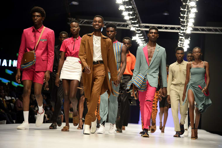 Nigeria models Lagos Fashion Week