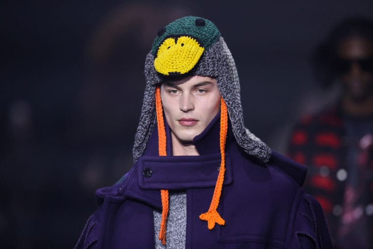 Burberry AW23 LFW duck knit