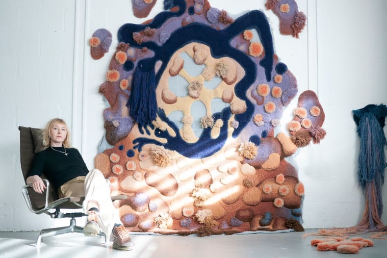 "We need more softness to survive": Alfhild Külper’s fuzzy sculptures are an oasis of joy